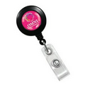 Round Plastic Badge Reel